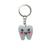 Llavero de Dibujos Animados Médico PVC Goma Suave Cara Pequeña Llavero Bolsa de Doctor Ropa Auricular Colgante Regalo Pequeño DIY