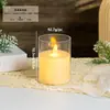 Vela LED Recargable 220V con Oscilación Digital, Luz Ambiental Romántica Cálida Creativa para Boda, Bar, Fiesta