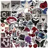 50 Pegatinas de Graffiti de Chicas de Pinterest Transfronterizas para Decorar Cuadernos, Teléfonos, Maletas y Notas, Pegatinas Impermeables