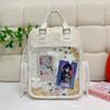 Bolsa de Dor de Alto Valor Bolsa de Grande Volume de Alimentos Estudantes do Ensino Fundamental Feminino Mochila Portátil de Grande Capacidade Japonesa Mochila Leve para Estudantes