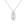 Pingente Cruz Vajra Auspiciosa de Prata 990 Estilo Moeda Chinesa Antiga Joia Leve Amuletos de Segurança Colar