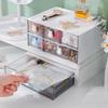 Papelaria Caixa de armazenamento Desktop Estudante ins Multi-grid Gaveta Caneta Titular Armário Escritório Fita Cabelo Acessórios Pequenos Sundries