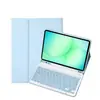 Adequado para Capa Protetora de Tablet Samsung Galaxy S12+ S10Fe+ Capa de Couro com Teclado Bluetooth A11+ com Compartimento para Caneta e Mouse