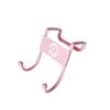 Lindo Gancho Rosa de Cerdo para Puerta de Dormitorio de Estudiante Trasera de Puerta Gancho para Bolsa de Llaves de Amor Almacenamiento Fuerte Sin Costuras para Ropa y Sudaderas