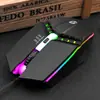 Venda Direta da Fábrica Mouse USB Com Fio Neutro Casa Escritório Negócios Notebook Desktop Colorido Luminoso Atacado