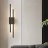 Lámpara de Pared LED para Mesita de Noche de Dormitorio, Simple Postmoderna para Pared de Fondo de Sala de Estar y Pasillo, Estilo Lujo Ligero, Estilo Nórdico Creativo Personalizado