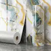 Pegatinas de pared imitación azulejo cerámico, autoadhesivas, impermeables y a prueba de humedad, para decoración de pared de fondo de TV de sala de estar en casa, pegatinas de panel de pared, venta al por mayor transfronteriza