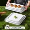 Platos de Melamina Xiangyuan para Uso Comercial, Creativos Platos para Desayuno y Snacks, Platos de Presentación para Dim Sum, Platos para Restaurantes de Hot Pot, Platos de Buffet