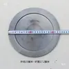 Tapa de anillo de estufa de hierro fundido, tapa de sellado de fuego para anillo de estufa redonda de leña y carbón, placa de estufa gruesa resistente a quemaduras, accesorios para estufa de calefacción