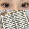 Pestañas Postizas Transfronterizas con Gran Volumen, Encanto de Conejo de Nueve Colas, y un Look Impresionante Sin Pegamento Que Crea una Vibración de Maquillaje Audaz