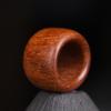 Incienso Jiangzhen sándalo verde ébano sándalo rojo sándalo de sangre anillo llave regalo chino juego de texto artesanía piezas pequeñas para jugar