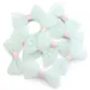 Bolsa de Cintura de Malla de Doble Capa con Puntos Ondulados Lazo Hecho a Mano DIY Pasador para el Cabello Infantil Accesorios para el Cabello Ropa Zapatos Sombrero Bolsa de Material