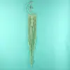 Catcher de Sueños Tejido de Tapiz Nuevo Producto Transfronterizo Luna Atrapasueños de Estrella de Cinco Puntas Pluma Carrillón de Viento Decoración del Hogar E18