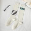 Calcetines de Moda Callejera de Celebridad de Internet para Mujer ins de Moda Versátiles Estilo Universitario Calcetines Medias de Pierna Media Patos Mandarines Calcetines de Pantorrilla con Forma de Alto Valor