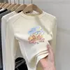 Ropa interior para niñas de otoño e invierno con forro polar, camiseta de manga larga ajustada estilo coreano, top interior cálido cepillado para niños mayores
