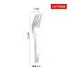 Colher e Garfo de Aço Inoxidável 316 para Crianças, Colher de Alimentação para Bebê, Colher de Sobremesa, Colher Fofa, Colher para Comer e Beber de Bebê