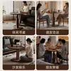 Mesa de café de altura ajustable para apartamentos pequeños, uso en el hogar, mesa auxiliar para sofá, mesa de comedor, mesa redonda, mesa de té para balcón