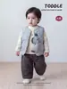 Chaleco de invierno para niños 90% plumón, chaleco corto de plumón de pato estilo coreano para niños, ropa exterior infantil chaleco cálido