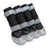 Los Zapatos Chongyang Jiameile Son Zapatos para Mascotas Impermeables para Viajes al Aire Libre con Tiras Reflectantes y Velcro para Ponerlos y Quitarlos Fácilmente, Zapatos para Perros