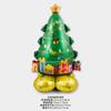 Decoração de Natal 2024 Balão de Filme de Alumínio Decoração de Feriado Layout Rena Lâmpada Boneco de Neve Árvore de Natal Balão Atacado