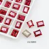 Dongzhou Broca Angular Retangular Broca de Bala de Gelo Broca Tridimensional Imitação de Corte Hua Galvanoplastia a Vácuo Prata Ornamentos para Unhas Acessórios Personalizado