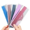 Popular juego de 4 reglas de aleación de aluminio de 1 mm para estudiantes, herramientas de pintura, juego de reglas con grabado láser igual que en TikTok