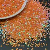 1g Lantejou Coração Pêssego 3mm Patch para Nail Art Contas DIY Lama de Cristal Cola Slime Preenchedor