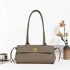 Bolsa Transfronteiriça Estilo Xiaoxiangfeng com Padrão de Losangos e Cristais, Bolsa de Ombro Pequena para Baguete, Bolsa Feminina de Grande Capacidade, Leve, Luxo, Moda, Versátil, para o Dia a Dia, Ombro Único, de Mão, Feminina