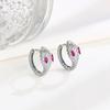 Arete de Serpiente de Plata Esterlina S925 Diseño Nicho Joyería Europea y Americana Lujo Ligero Arete Elegante Anillo de Oreja Accesorios de Oreja de Alta Gama para Mujer