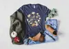 Venta al por mayor de fábrica camiseta top de manga corta de moda europea y americana talla grande para mujer algodón gris top para mujer camiseta para mujer 2023