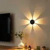 Luminária de parede magnética sem furos, com sensor de movimento, sem fio, recarregável, luminária de parede para quarto, abajur de cabeceira, luminária para corredor de hotel