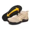 Zapatos de Senderismo para Exteriores Transfronterizos Talla Grande Caña Alta Zapatos para Travesía de Ríos Antideslizantes Transpirables Zapatos Casuales Zapatos de Senderismo para Hombres Zapatos de Senderismo y Escalada en Roca