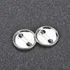 32mm Metal Bottom Tinplate Badge Consumíveis Máquina de Emblemas Ferro Bottom Scrub Material Emblema DIY em Branco Consumíveis