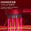 Peine masajeador eléctrico para el cuero cabelludo para uso doméstico, peine para el cuidado del cabello con amasado e infusión de líquido, dispositivo para el crecimiento del cabello, peine para el cuidado del cabello con luz roja, masajeador de cuero cabelludo