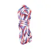 Pulsera de Cordón de Paracaídas de Color Camuflaje de 3m Cuerda Paracord 4mm Trenzada Pulsera para Exteriores Cuerda de Tejido