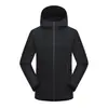 Jaqueta corta-vento macia para outono e inverno, com capuz, unissex, para trabalho, logo personalizado, jaqueta de luxo para grupo corporativo