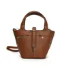 Bolso Pequeño para Mujer 2026 Primavera Nuevo Moda Versátil Bolso Cruzado para Mujer Cremallera de Gama Alta Bolso de Hombro Bolso Cubo