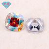 Huagang gema fertilizante cuadrado chapado circonita AB piedra desnuda anillo superficie fertilizante cuadrado almohada circonita cúbica CZ piedra blanca