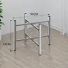 Suporte de Mesa Redonda, Base de Mesa Dobrável, Suporte de Perna de Mesa Retangular, Estrutura de Ferro, Suporte de Perna de Mesa de Centro, Estrutura de Mesa, Pernas de Mesa