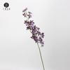 Flor artificial clásica y elegante, orquídea Wenxin, orquídea danzante, orquídea de yugo tipo línea, orquídea de pétalos, diseño floral para el hogar, fotografía, arreglo floral