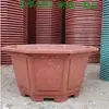 Venta directa maceta de plástico grueso grande al por mayor octagonal extra grande maceta gruesa plantación de árboles plantación de árboles frutales maceta de flor buganvilia