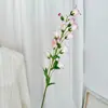 Campanilla de Viento de Alta Calidad Flor Tallo Largo Muguete Decoración del Hogar Adorno de Flor Artificial Decoración de Boda Flor de Simulación Venta al por Mayor Transfronteriza