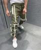Pantalones Deportivos Reflectantes Crazy Muscle para Hombre, Delgados de Secado Rápido para Fitness, Entrenamiento, Baloncesto, Hip-Hop, Running Nocturno Reflectantes