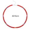 Collar de Cerámica Blanda Transfronterizo Colorido Color Mixto Color Sólido Estilo Femenino Cordón Hecho a Mano Gargantilla de Cerámica Blanda Venta al por Mayor