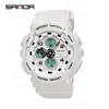 Reloj Digital Sanda 3017 Multifuncional Impermeable Deportivo para Estudiantes Hombres y Mujeres Relojes Personalizados Creativos para Exteriores para Hombres y Mujeres