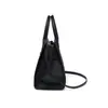 Bolsa de Mão de Couro Genuíno de Alta Qualidade, Moderna e Popular para Exportação, Bolsa de Ombro Feminina de Couro Bovino de Grande Capacidade Nova Yc368
