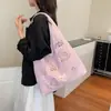 Bolsa de Verano 2026 Nueva de Nicho con Bordado de Pájaros para Debajo del Brazo para Mujer, Gran Capacidad, Versátil, Ligera, Lona de Nylon de Secado Rápido