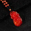 Collar de cadena para suéter con colgante de cera de abeja al por mayor resina alto sentido estilo nacional transmisión en vivo bienestar venderá joyas mujeres