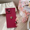 Funda para teléfono con diseño de flores cuadradas japonesas y coreanas para iPhone 15 Pro Max, resistente a caídas, suave, para Apple 14 Pro Max, talla 13, talla 12, talla 11