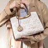2025 Nuevo Bolso de Mano para Mujer de Moda de Alta Gama Bordado Bolso de Hombro Gran Capacidad Bolso para Madre de Mediana Edad Bolso Tote Moderno